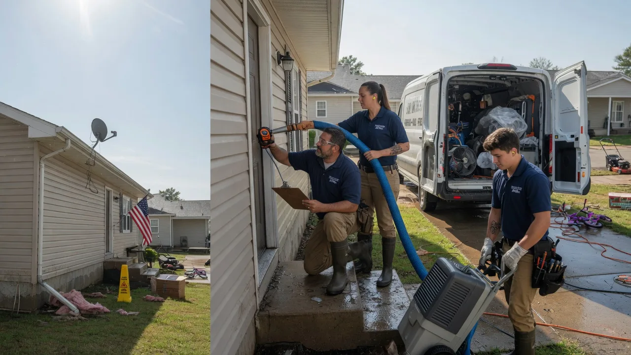 Ceiling Water Damage Restoration in Church Hill, MD near me